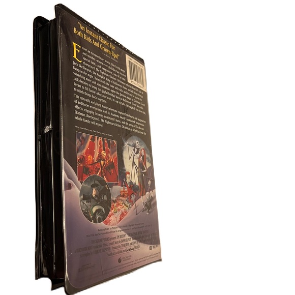 Tim Burton’s The Nightmare Before Christmas VHS vintage - Picture 9 of 10